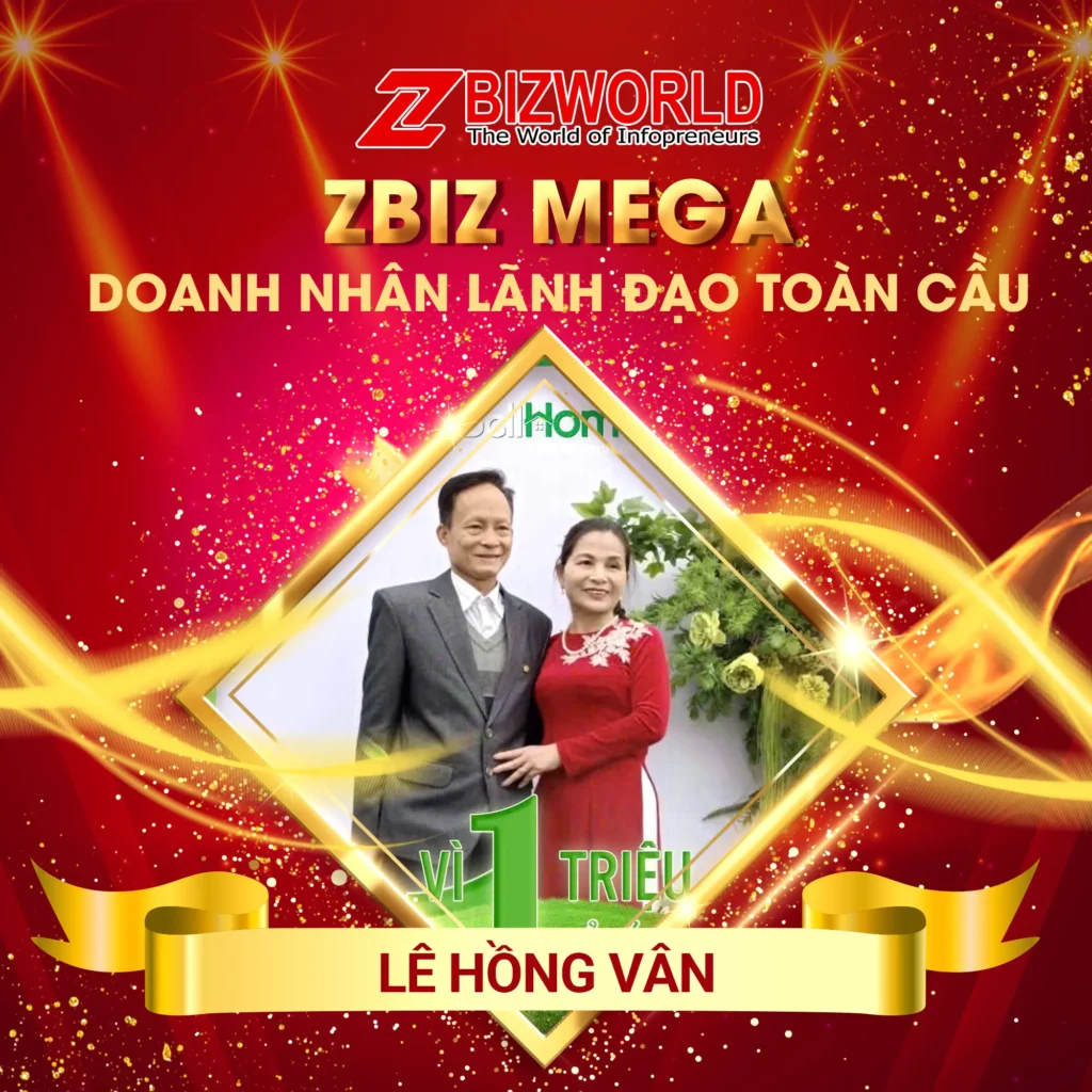 Doanh Nhân Lãnh Đạo Toàn Cầu Lê Hồng Vân
